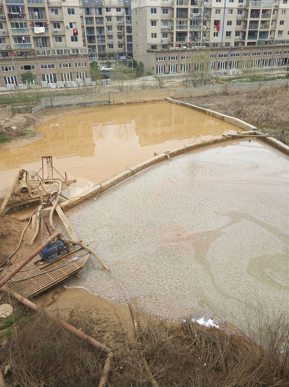 定结沉淀池淤泥清理-厂区废水池淤泥清淤